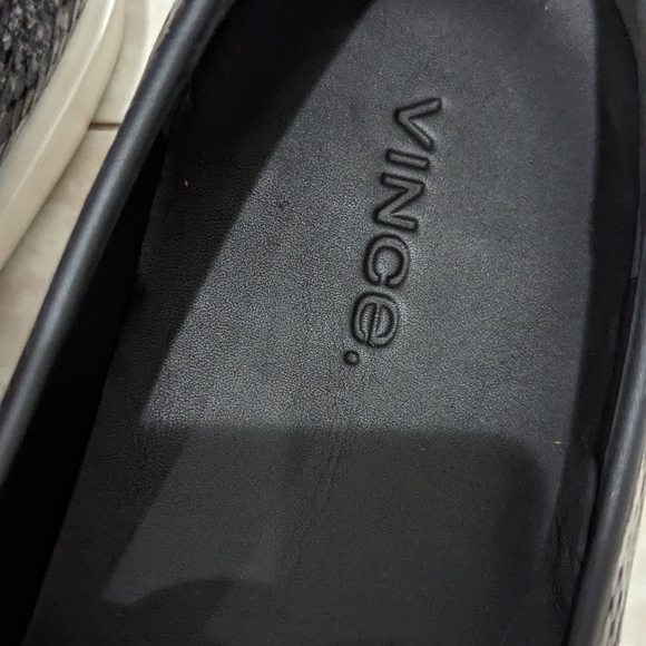 Vince. Snake-Effect Leather Blair-5 Sneakers 8.5 - Picture 7 of 8